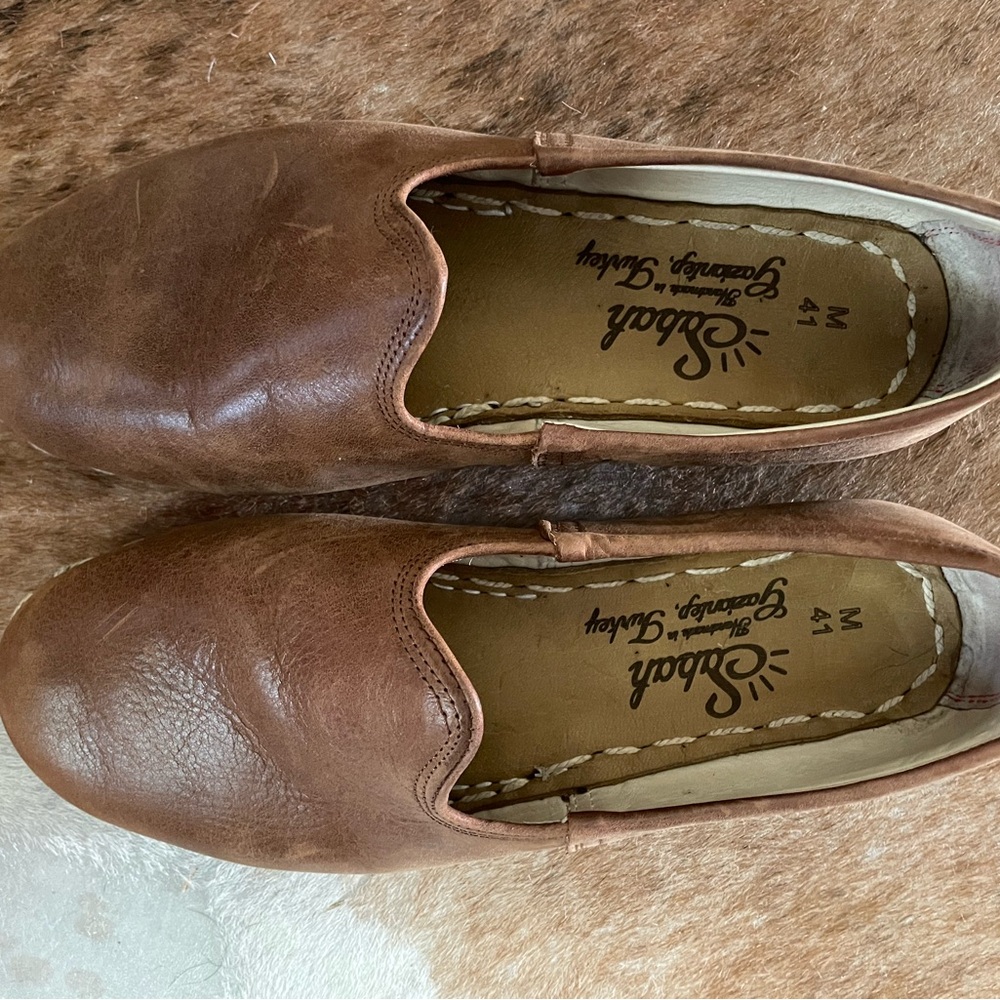 Sabah Brown Leather Loafers